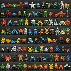 24 144 Style Pokemon Figure Toys Anime Pikachu Action Figures Cartoon Model