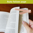 Silicone Automatic Bookmarks - Set Of 3 For Readers Of All Ages