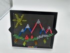 214 Pegs Magic Screen Retro Style Lite Brite Kids Toy Fun Light Bright Game Set