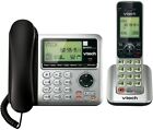 Vtech Expandable Corded Cordless Phone System Answering Machine 1 Handset