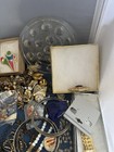 Antique Vintage Junk Drawer Jewelry Estate Sale Find Lot Q-46