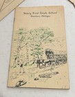 Henry Ford Trade School Report Cards And Brochure - Rare Vintage - Historical