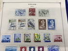 Iceland Stamps On Scott Album Pages  1962-1971  Mint   Used  Hinged