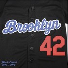 Brooklyn Royal Giants  42 Headgear Classics Negro Baseball Jersey Men   s 2 Small