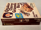 1980s Quaker Oats Chocolate Chip Chewy Granola Bars Box Only