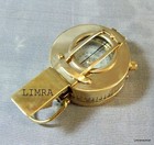 Nautical Brass Antique Military Compass Vintage Style Collectible Decor Gift
