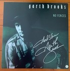 Garth Brooks Signed   Framed 12x12 Album Cover     no Fences    Certified Serial  