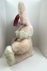 Vintage Main Joy Jumbo Bunny Rabbit Plush Stuffed Animal Pink Spring Easter