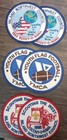 Vintage Boy Scout Sash With 13 Merit Badges On Sash 47 Patches Lot