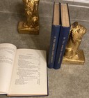 Rare Book Set Richmond Family Records 1933 Antique Beautifully Bound Genealogy