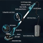 Drywall Sander 1250w 11 5-amp Electric Drywall Sander With Vacuum Extendable