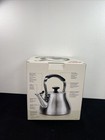 Oxo Brew 1 7 Quart Classic Tea Kettle - Brushed Stainless  Whistling Tea Pot Guc