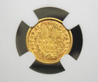 1849 One Dollar Gold Liberty Open Wreath  1 Ngc Au Details  001 About Unc Ecc c