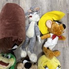 Vintage Lot Of Wb Warner Bros Looney Tunes Character Plush Bugs Taz Tweety  