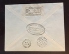 1932 Paraguay Sieger Zeppelin Cover 2nd Flight Amc Z-181e