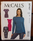 Mccall s Sewing Pattern M7467 Misses Top Tunic Dress Variations Sizes 6-14 Uncut