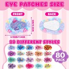 80 Pack Eye Patches For Kids Girls 20 Styles Adhesive