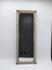 Vintage Hollywood Regency Gold Tone Filigree Wall Mirror Ornate Metal Frame