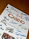 Casino Script Signed- Autograph Reprints- Robert De Niro- Casino Movie