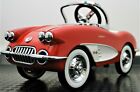 Mini Pedal Car Chevrolet Chevy Corvette Race Metal Body55too Small To Ride On 57