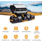 Car Dash Cam Wifi Dvr Video Recorder 3 Cameras 1080p Night Vision Supercapacitor