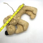 Vintage 1950s Bantam Plush Morgan Dog Garry Moore Show Tan Stuffed Animal 10in