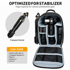 Waterproof Dslr Camera Backpack For Canon Nikon Sony Camera Laptop Travel Bag