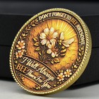 Bee Kind Positive Commemorative Coin - Inspirational Metal Collectible Gift