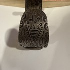 Native American Sterling Fred Harvey Era Stamp Work Bracelet Old Pawn