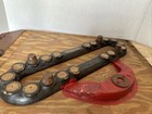 Vintage Industrial Foundry Wooden Sand Cast Mold Part Pattern  1