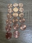 Lot Of 17 Beautiful Shield Pennys