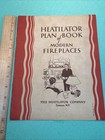 1929 Heatilator Co  Modern Fireplace Brochure Antique Vintage