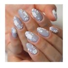 1000pcs Natural Round Shape Artificial False Nail Art Tips Full Cover Nails