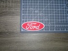 Ford Red Truck Car Retro Vintage Style Embroidered Iron On Patch 4  X 1 75 