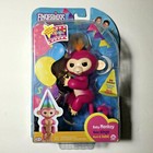 New Fingerlings Baby Monkey Pink Fiesta Exclusive Rare Party Hat 