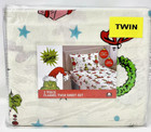 Dr Seuss The Grinch Twin Size Cotton Flannel Sheet Set   Christmas  warm   Cozy 