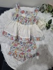 Baby Girls Handmade Two Piece Summer Set