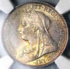 1900 Ngc Ms 65 Victoria 6 Pence Great Britain Sterling Silver Coin  25022202c 