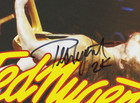 Ted Nugent Hand Signed Gig Concert Poster Anaheim California 3 18 2000