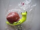 Lot Of 3 Neon Orange Green Pink Snail Floral Picks Vintage 70 s  Japan