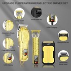 Wahl Professional Hair Cut Machine Barber Salon Cutting Trimmer Clipper Kit Set