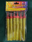 25x Pack Of 5 Inches   12cm sparkling Birthday Candles 1 Pack    6 Candles  