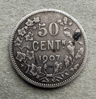 Belgium  50 Centimes  1907  Km 61 1  545k Minted