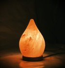 Teardrop Himalayan Salt Lamp   100  Natural Pink Crystal Lamp