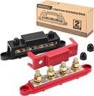 48v Bus Bar  250a Rating  Safe Design With Removable Cover For Vehicles Battery
