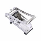 Stainless Steel French Fry Cutter Potato Vegetable Slicer Chopper Dicer 2 Blade