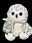Russ Shining Star Snowy Owl  2006 Stuffed Animal 8  Plush Cuddles Lovey Baby