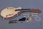 Diy-make Your Own Kentucky Style F Hole 8 String Carved Top Acoustic Mandolin