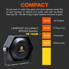 Soundalert 100w Police Air Horn Amplifier Kit  118-124 Db Slim Speaker   manual