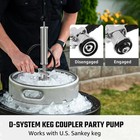 8    Beer Keg Pump Keg Tap  D System Keg Party Pump For Us Sankey  Kegerator Ta   